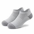 Calzini bassi 43-46 in tessuto grigio con zone traspiranti