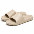 Ciabatte 38/39 in materiale sintetico beige - suola sagomata antiscivolo per casa e piscina